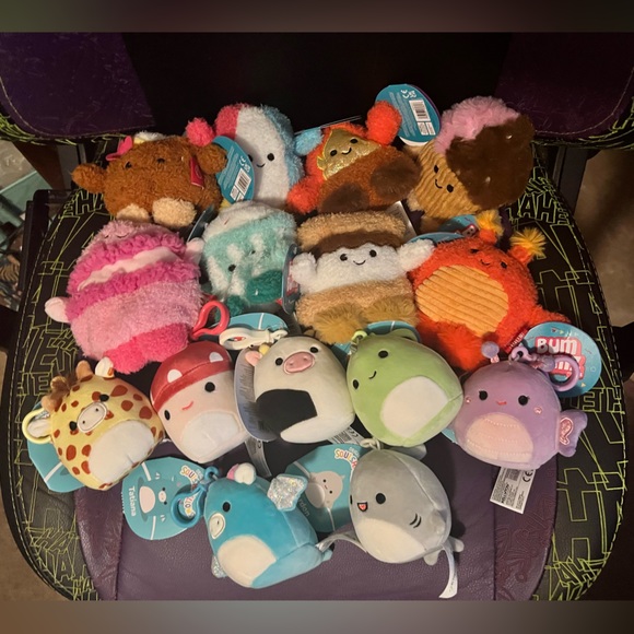 BumBumz 4.5” & Squishmallow Clip Bundle